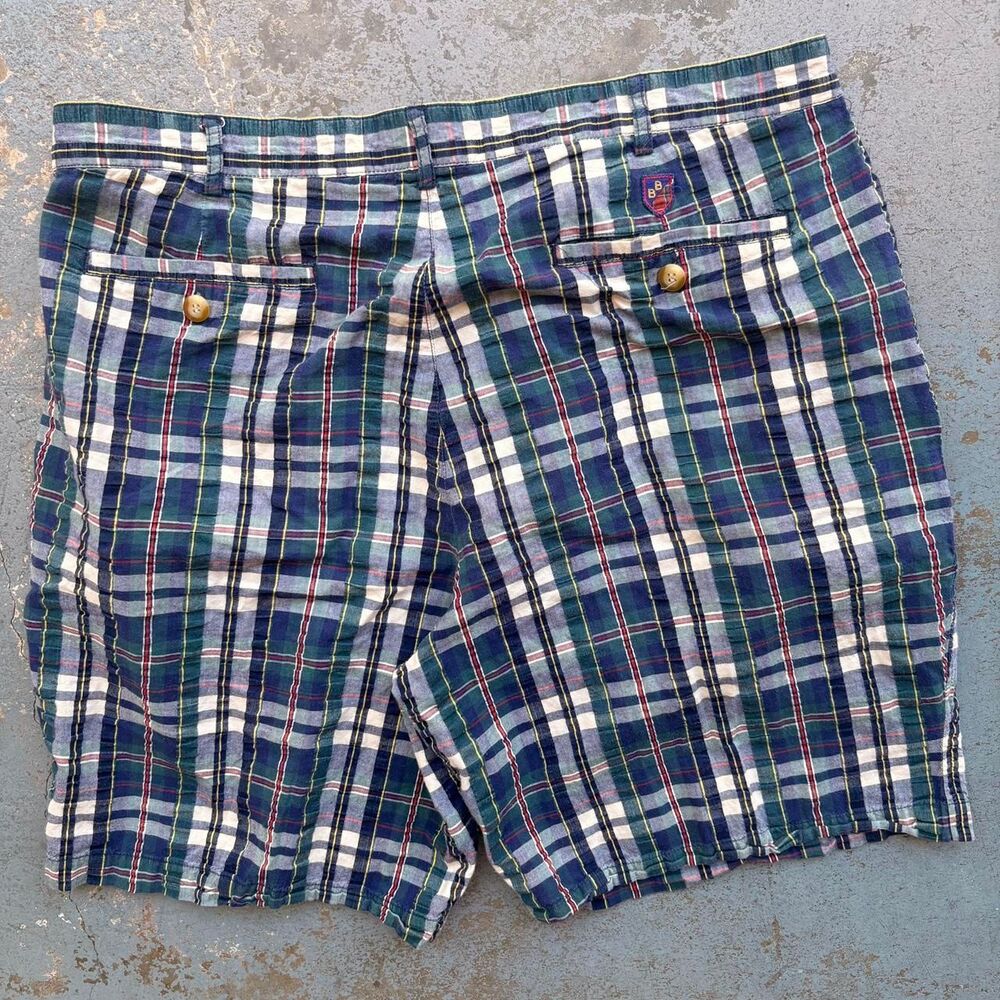 Vintage Bugle Boy Plaid Summer Shorts